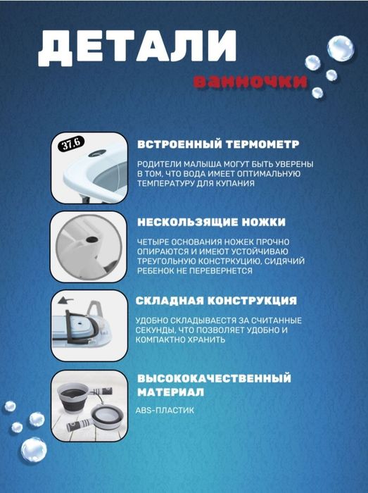 Складной ванночки оригинал