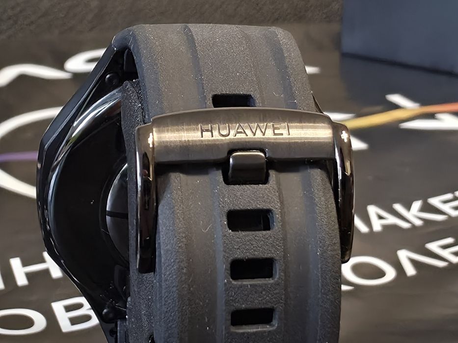 КАТО НОВ 46mm Huawei Watch GT 6 Pro Гаранция Vivacom 2027г. BLACK