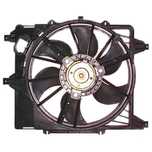 GMV radiator electroventilator Renault Clio 2, 1998-2012 Motor 1,2 43/55kw; 1,9 Dti 59kw, Kangoo, 1997-2008 1,6 60/70kw, Thalia/Symbol, 1999-2008 1,6 79kw; Nissan Kubistar, 2003-2008 1,6 70kw, Benzina, tip
