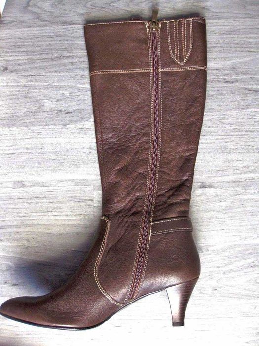 Ботуши от естествена кожа  New Matic