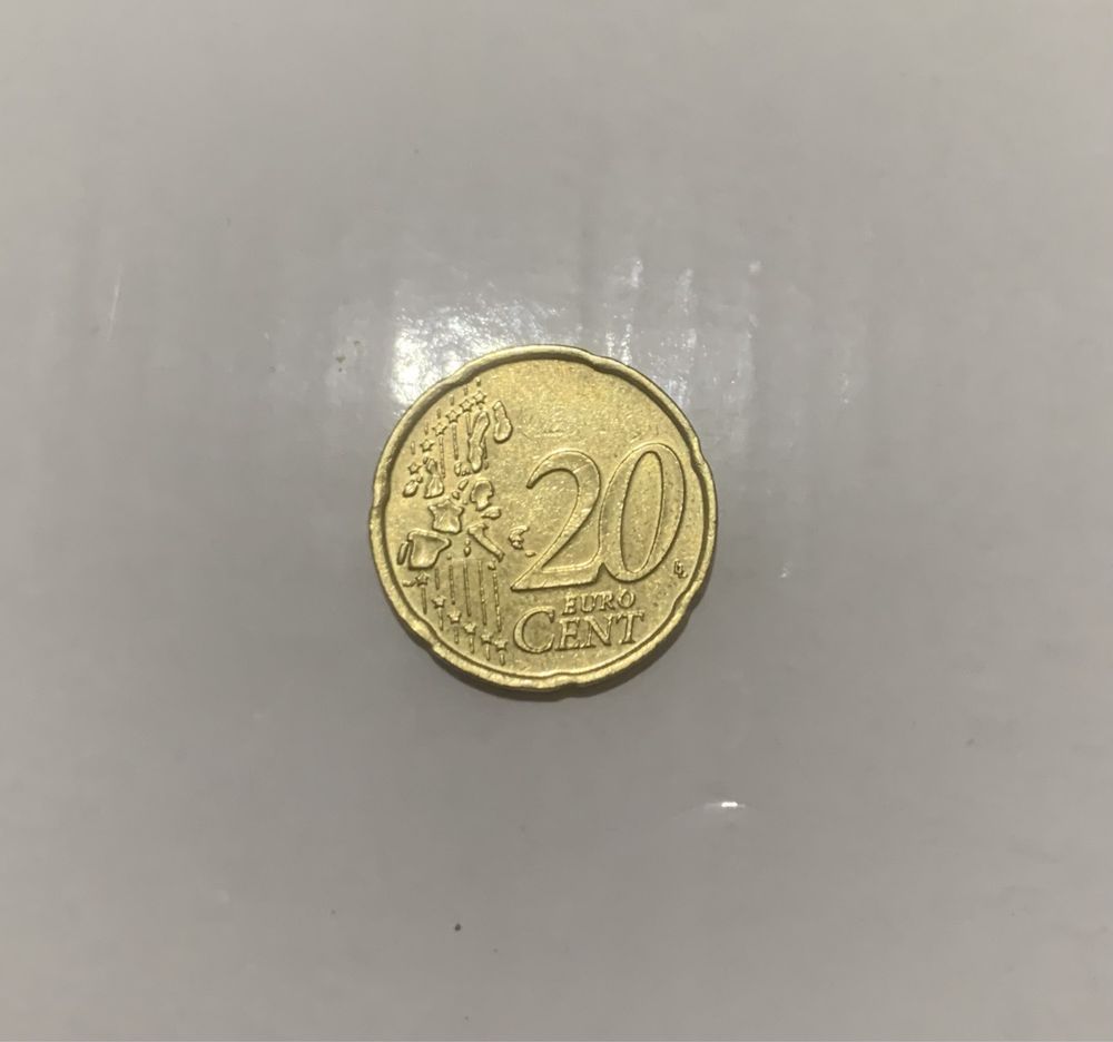 Moneda 20 euro cent