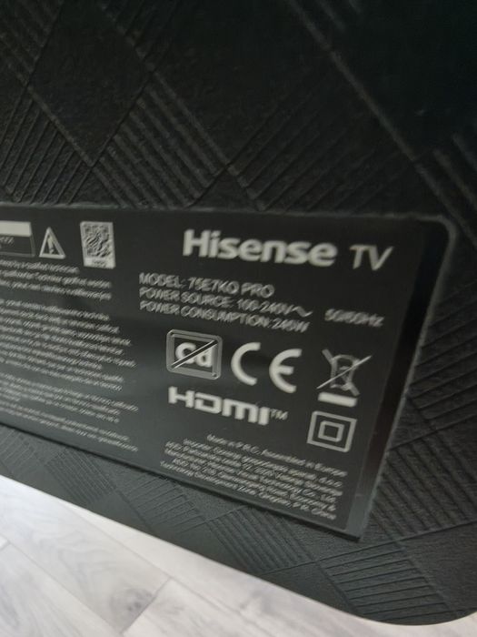 Телевизор Hisense 75