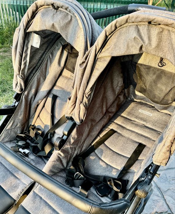 Много запазена количка за близнаци Peg Perego BOOK FOR TWO Модел 2024