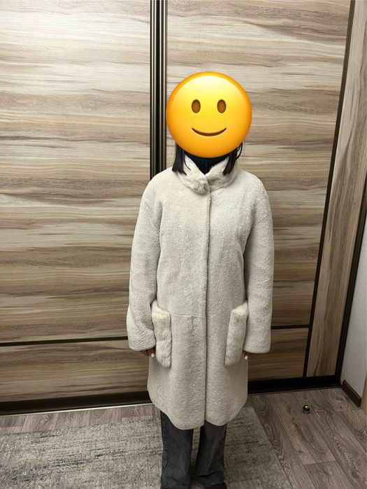 Продам шубу мутон размер 42-44