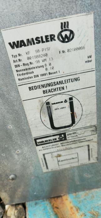 semineu 9kw marca Wamsler