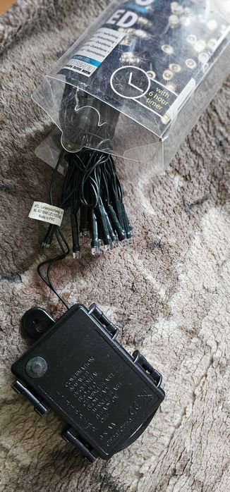 Instalatie LED Pom craciun  50 Leduri Exterior ren