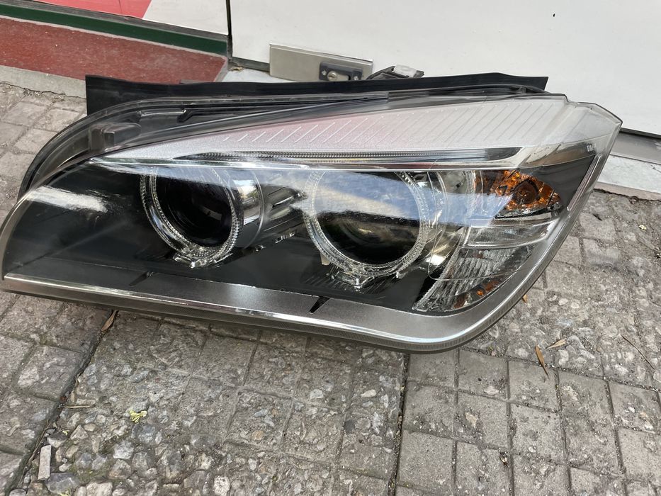 bmw x1 facelift e84 ляв фар фарове