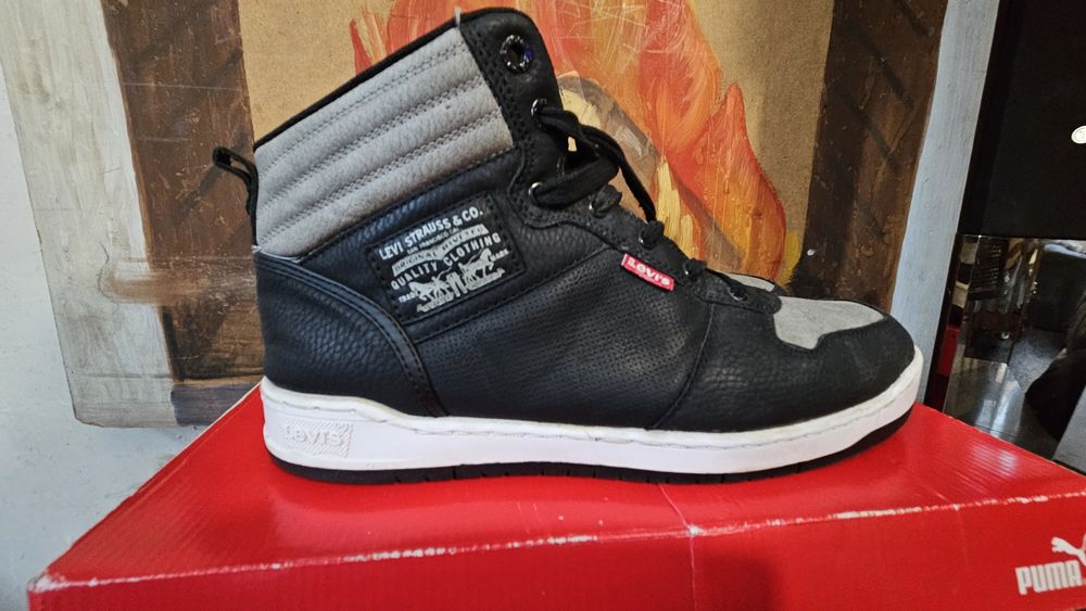 Мъжки кожени кецове Levi's 46.5