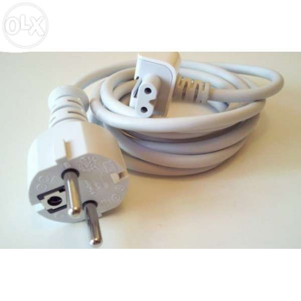 Prelungitor Cablu Tensiune cu Adaptor priza EU pt incarcator Apple Mac