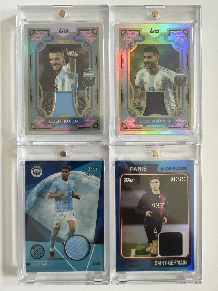 Topps Relic футболни карти