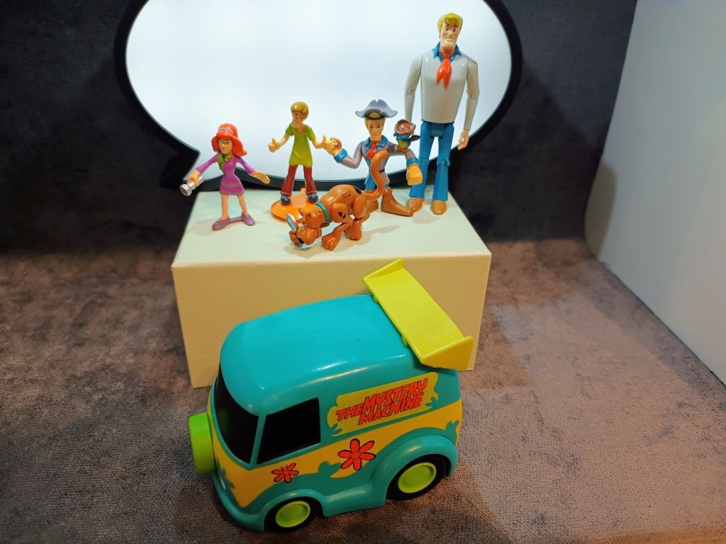 Lot ScoobyDoo figurine + masina