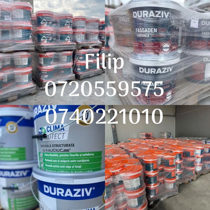 Tencuiala Decorativa Duraziv cu Silicon/Clima protect - 48 culori