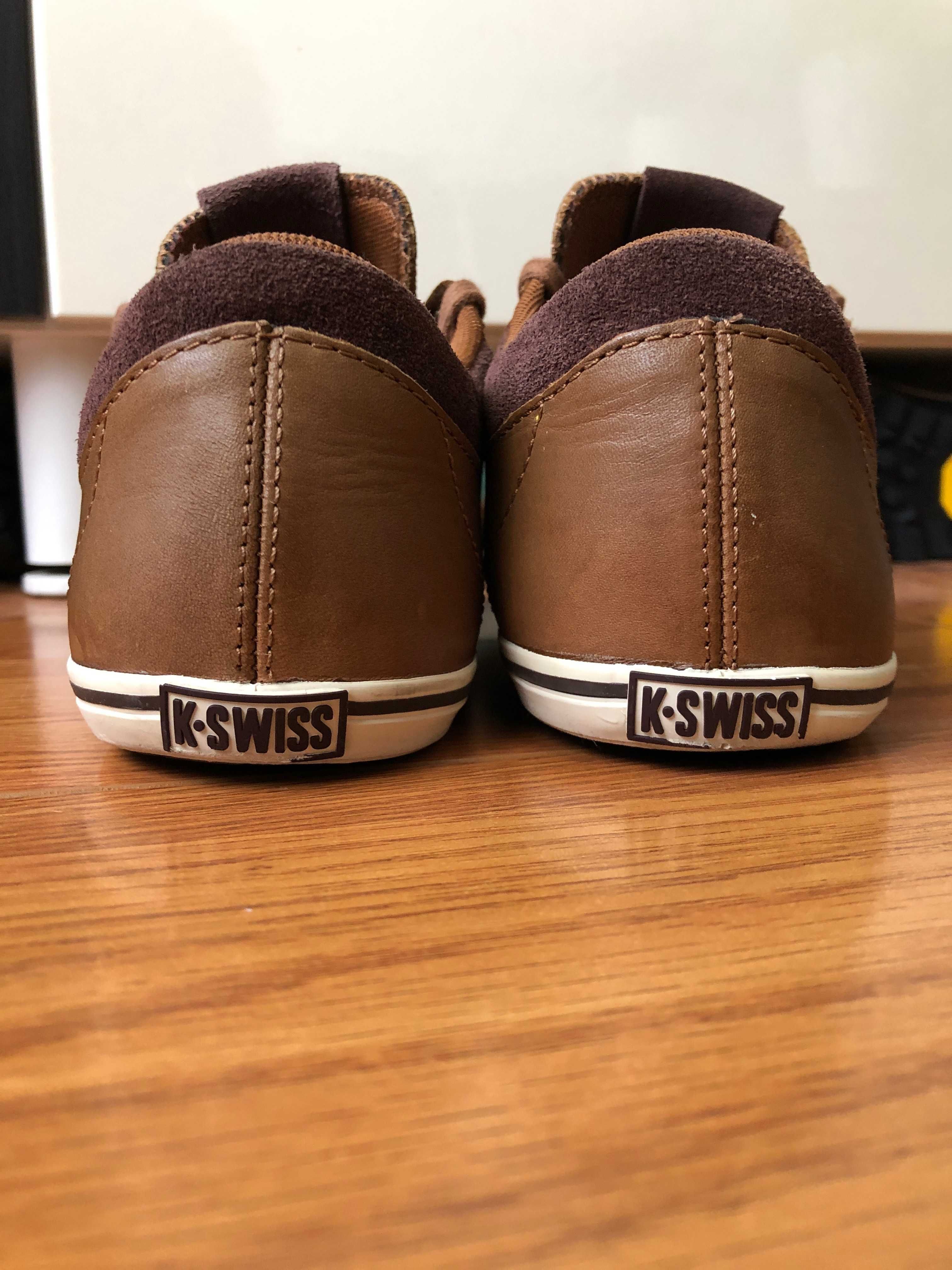 Sneakers Teneși K-Swiss California Low 41.5 piele pantofi sport