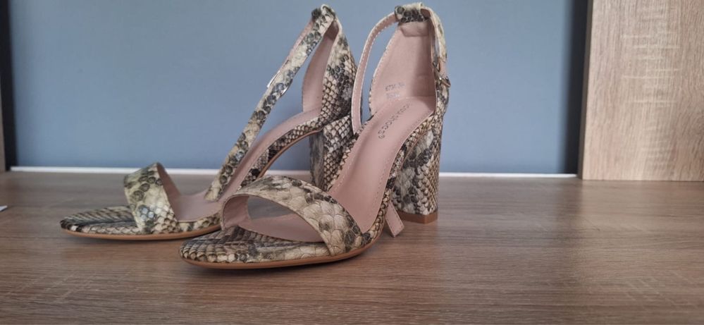 Sandale dama animal print