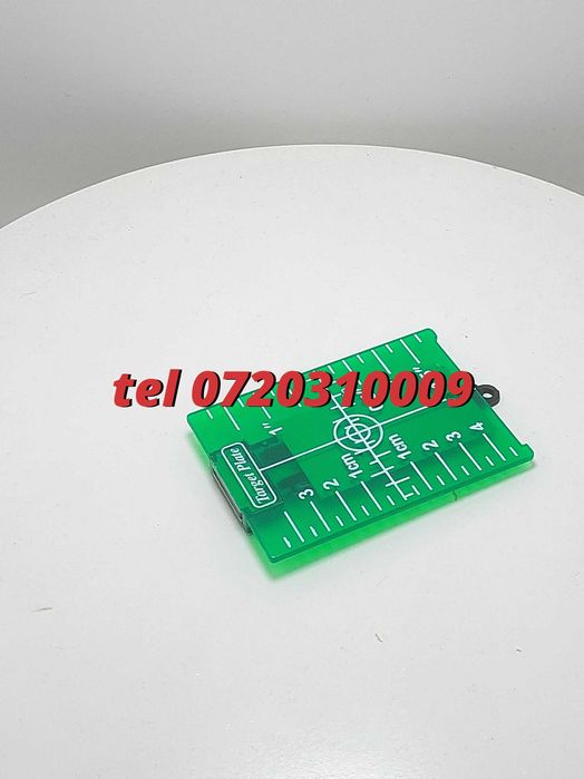 Placa Tinta Pentru Nivele Laser Plastic Verde Neo