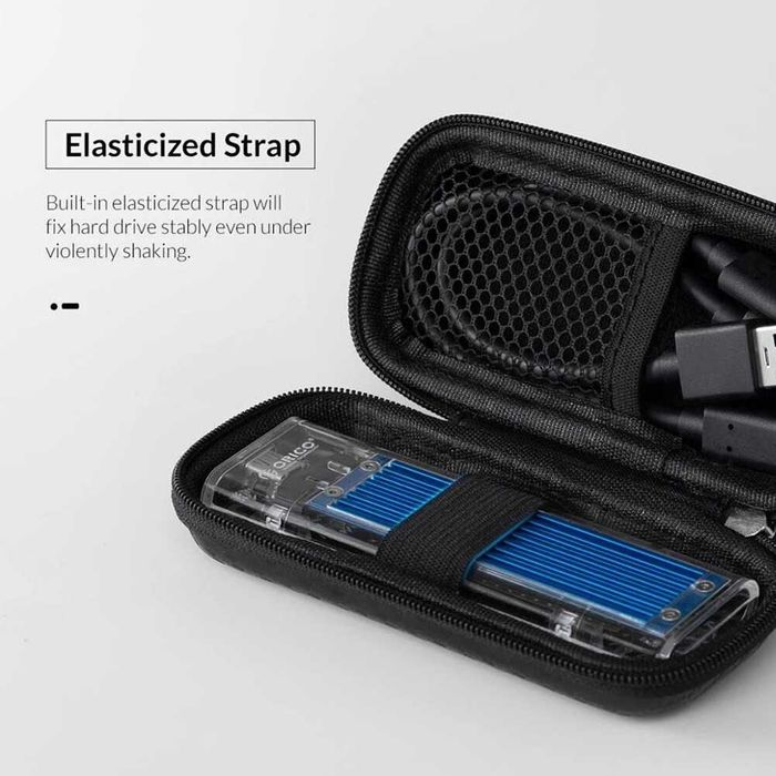 Pouch husa de transport / protectie pt SSD-uri si accesorii
