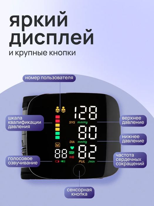 Тонометр автоматический электронный для измерения давления