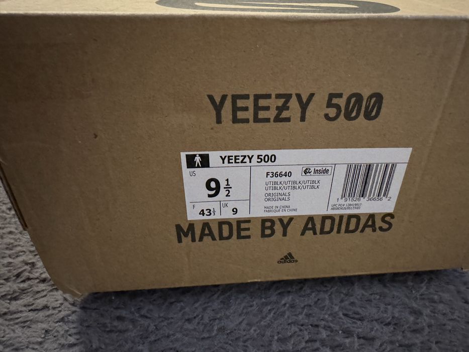 Yeezy 500 Utility Black 43(27.5cm)