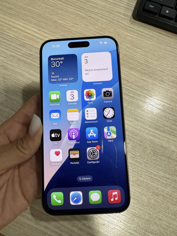 iPhone 15 Pro Max, 512GB, 5G, Bateria 100%, CA NOU, 41 Incarcari!