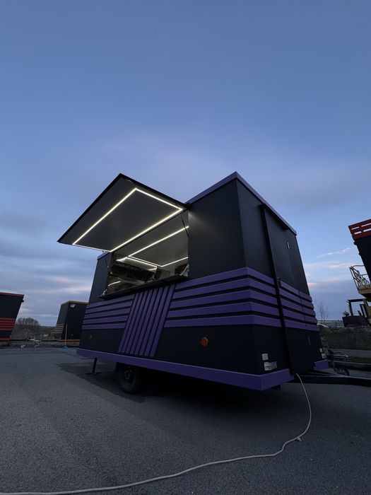 Каравана за бързо хранене с абсорбатор и нераджавейка!