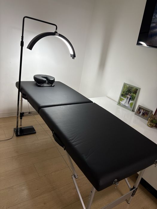 Pat pliabil extensii gene. Lampa Moon Light semiluna led BARHAT!