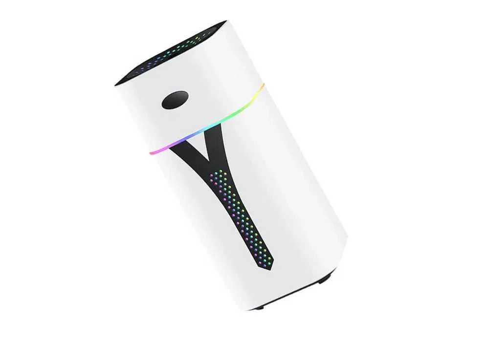 Umidificator Mini USB 300ml, LED Colorat, Silentios, Portabil