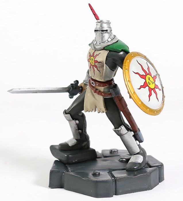 Figurina Sun Warrior Solaire of Astora Dark Souls 10 cm shield