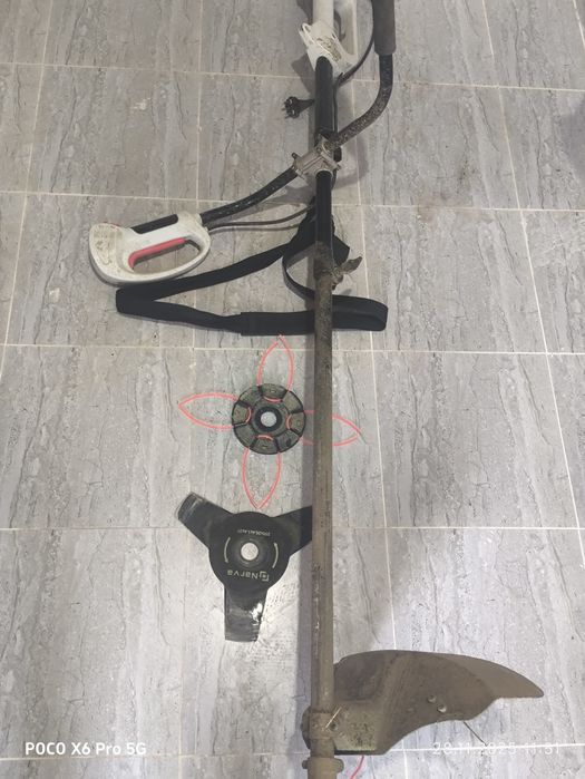 Триммер электрический газонокосилка