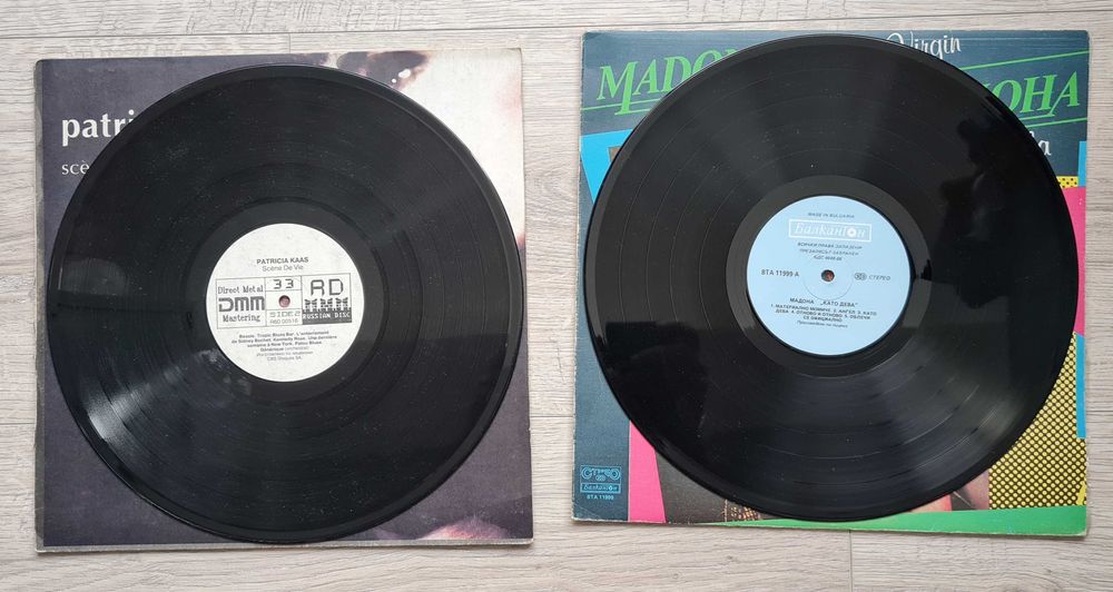 Vand 2 discuri vinil Patricia Kaas & Madonna