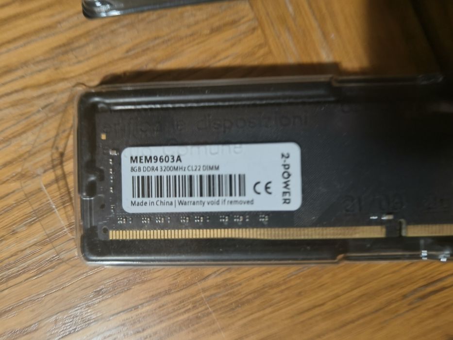 Vand RAM Memory Computer PC Desktop 2X 8GB DDR4 3200MHz CL22 DIMM