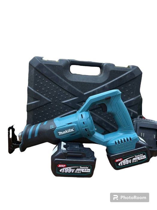 Скидка! Безщеточный Аккумуляторная сабельная пила Makita 6Ач