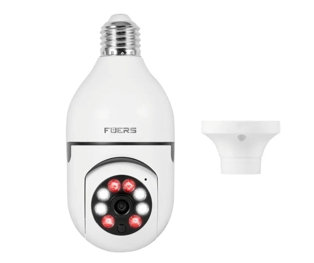 Fuers 2MP 5G Лампа Камера наблюдения Ночного Видения Полноцветное