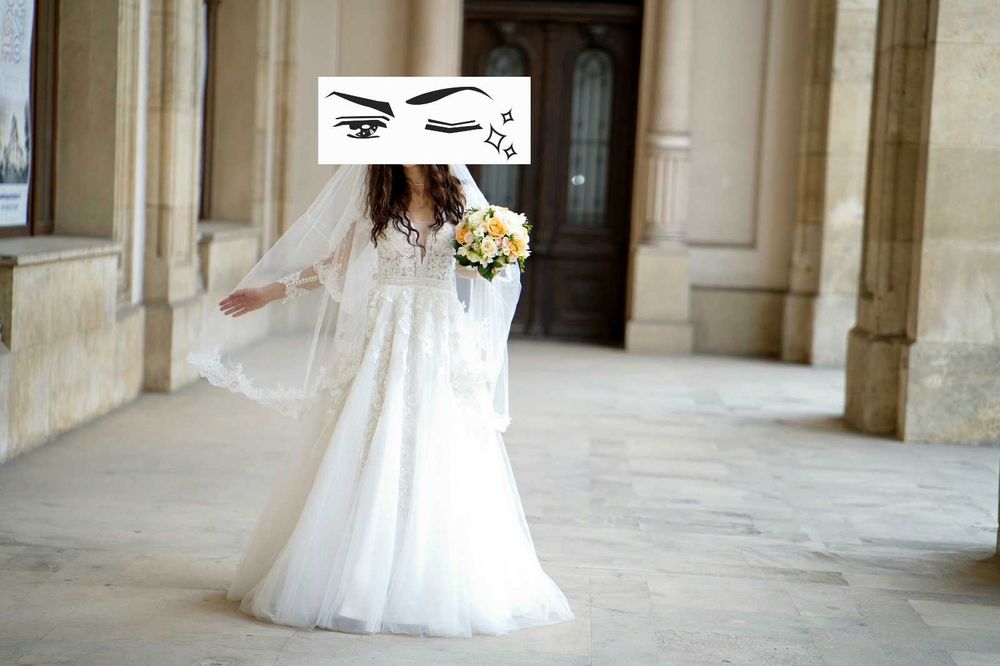 Rochie de mireasa model superb