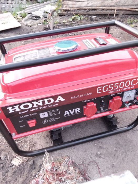 Продам новый бензиновый генератор HONDA