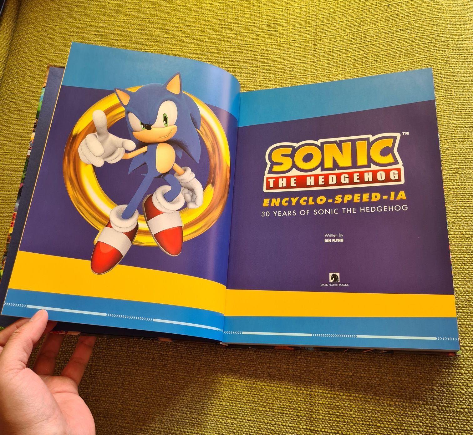 Sonic The Hedgehog Carte Encyclo-Speed-Ia Sega Nintendo