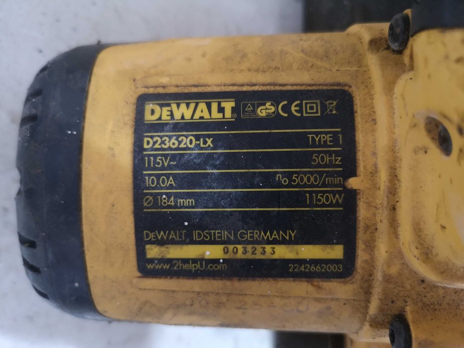 Ръчен циркуляр - DEWALT 1150W \ 110V