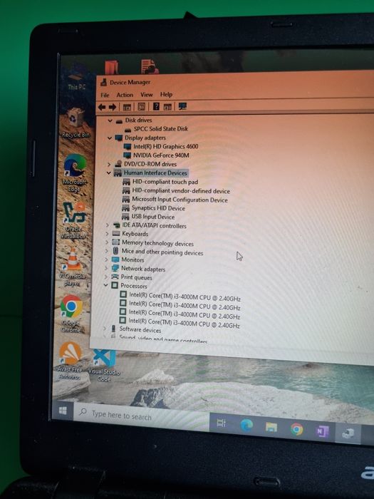 Laptop Acer i3 windows 10