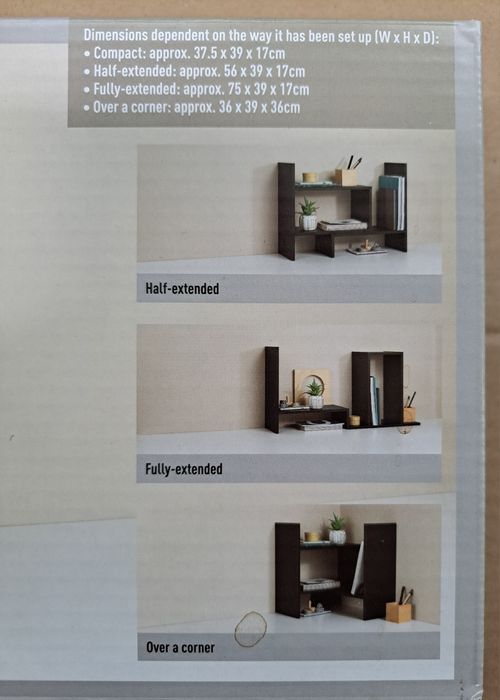 Etajera masa birou corp mobila podea camera 4 modalități de asamblare