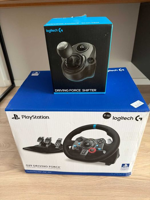 Волан с педали и скоростен лост Logitech G29 + Shifter