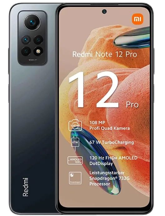 redmi note 12 pro global 6+2/128 black