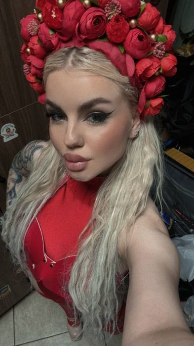 Кокошник Венок радуга