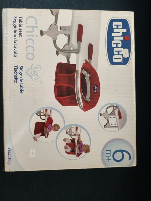 Столче за хранене Chicco 360° за маса 6м+