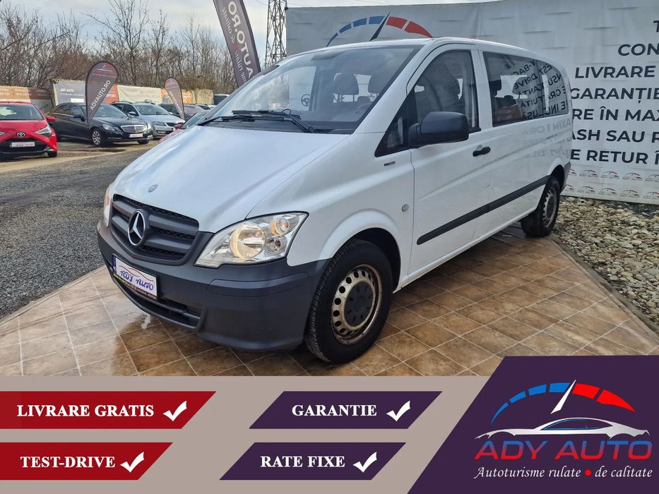Mercedes-Benz Vito 8+1 Locuri . Livrare gratis, Garantie 12 luni, Test drive
