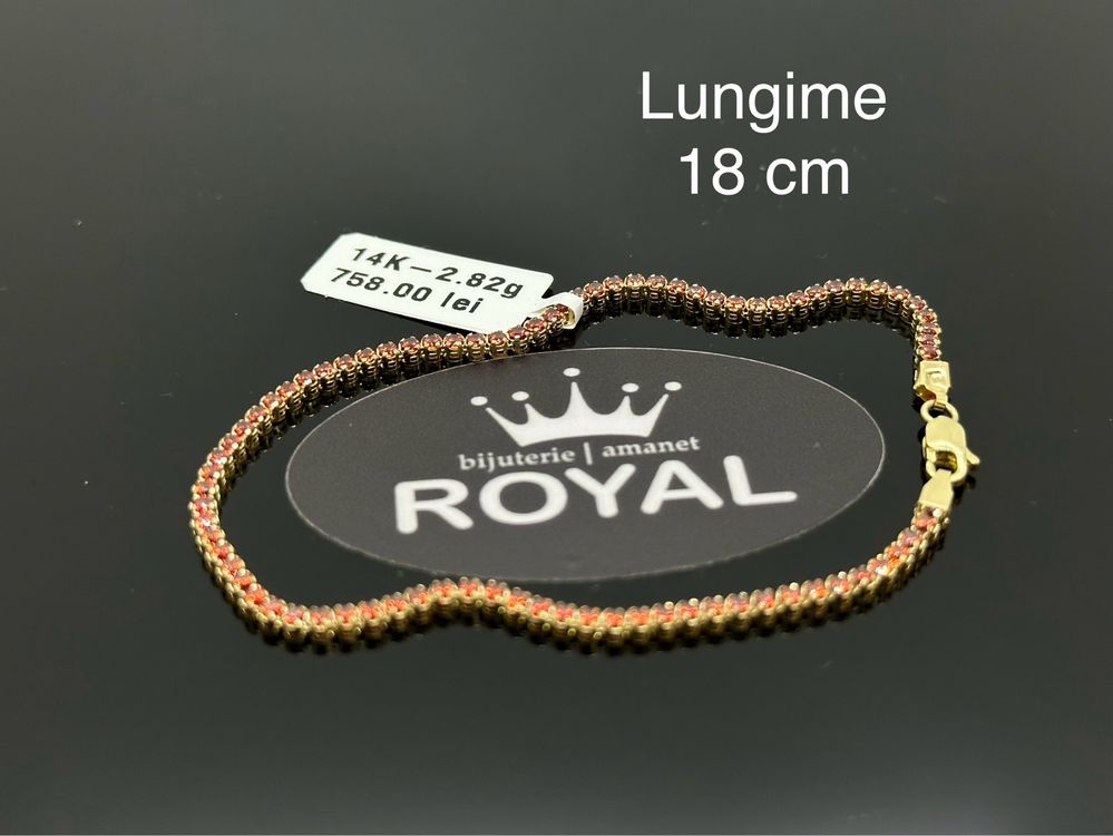 Bijuteria Royal:Brățară aur 14k/ 2.82 GR