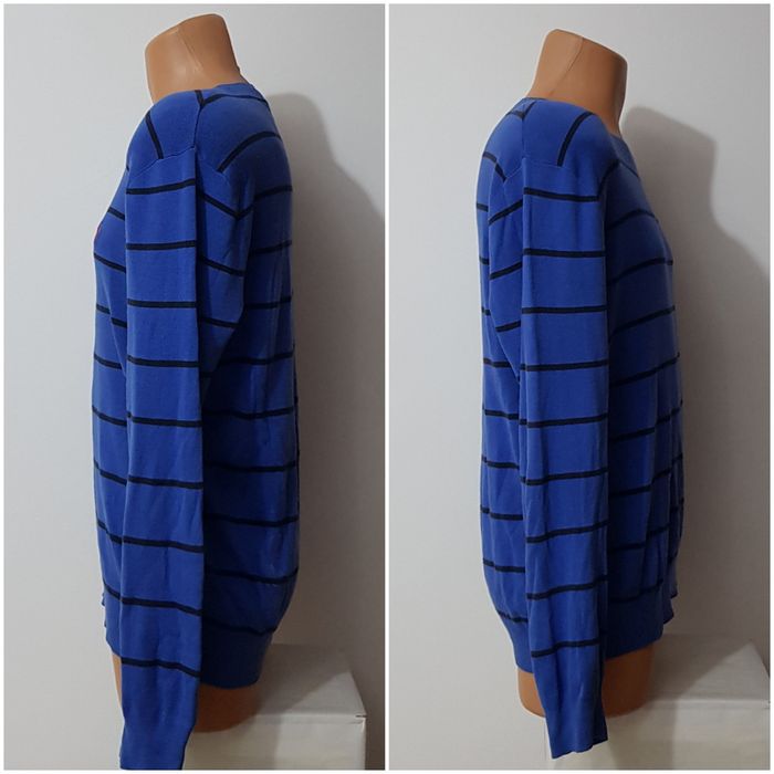 Bluza Polo by Ralph Lauren  striped sweater 100% bumbac, pulover Nr. M