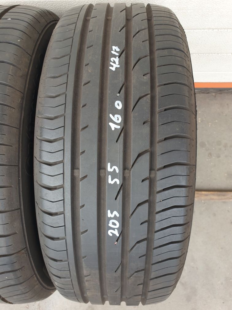 Летни гуми 2 броя CONTINENTAL PremiumContact2 205 55 R16 дот 4217