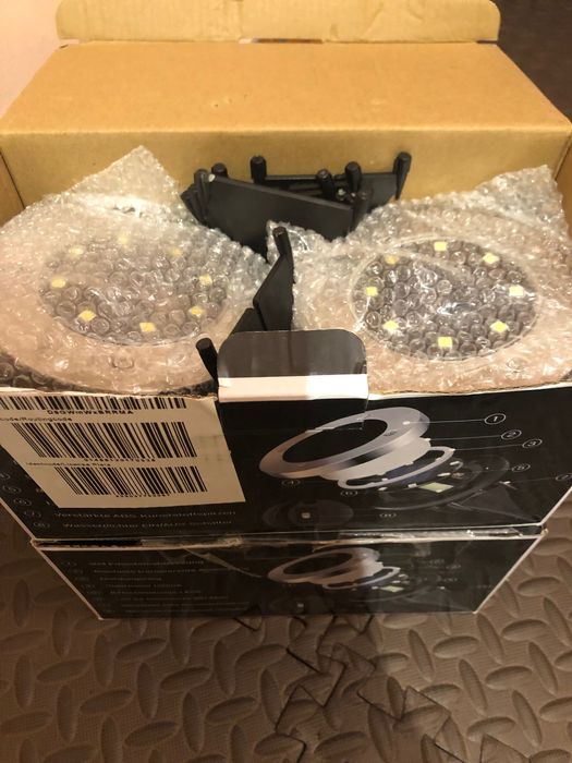 Vand lampi de iluminare gradina set de 8 bucati