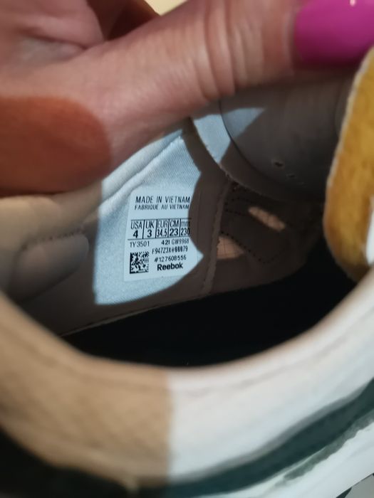 Маратонки Reebok UK3 34.5 номер