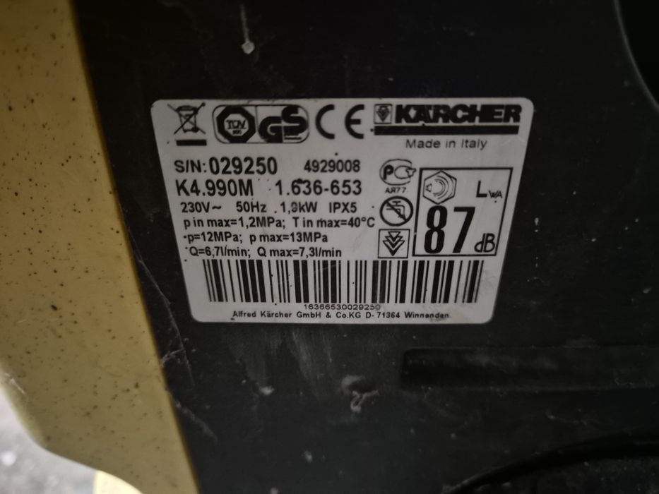 Aparat de spalat cu presiune Karcher 4.990