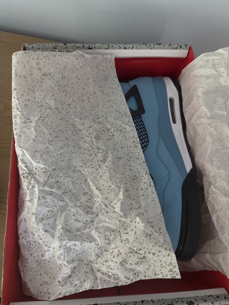 Jordan 4 Travis Scott 43 номер